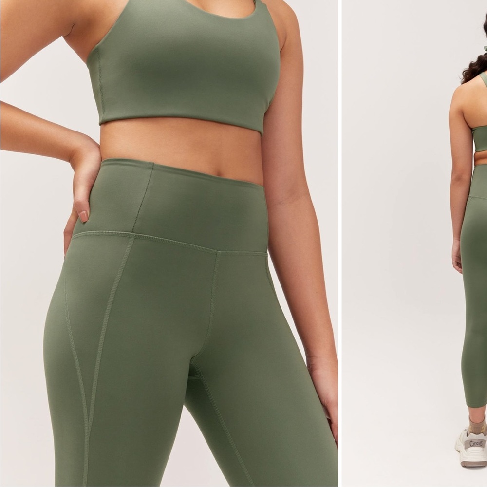 SOLD Girlfriend Collective Thyme Leggings - Picture 2 of 4